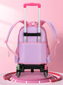 Mochila <span class=keywords><strong>con</strong></span> <span class=keywords><strong>Ruedas</strong></span> de Dibujos Animados para Niña, Maleta Infantil <span class=keywords><strong>con</strong></span> <span class=keywords><strong>Ruedas</strong></span>, Mochila <span class=keywords><strong>con</strong></span> <span class=keywords><strong>Ruedas</strong></span> para Niños, Juego de 3 Piezas de Mochilas Escolares - Product Image 6
