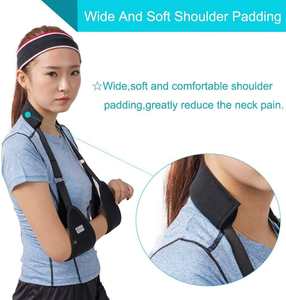 Attelle de soutien pour l'avant-bras, l'<span class=keywords><strong>humerus</strong></span> et le poignet, <span class=keywords><strong>fracture</strong></span>, entorse, longueur réglable, soulage la fatigue du cou, taille unique, adulte, enfant, noir, bleu - Product Image 2