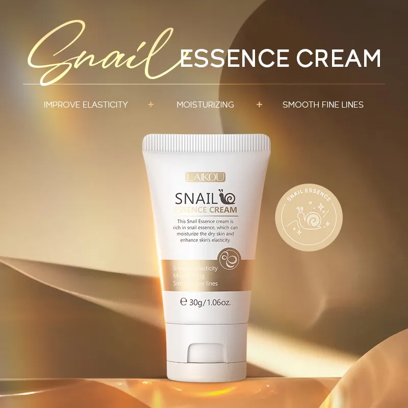 LAIKOU snail essence cream face Moisturizer Brightening skin tone 30g