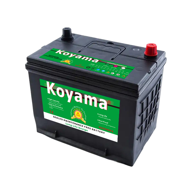 12V 70Ah Turkish JIS Type Maintenance Free Starter Car Battery N70LMF