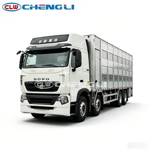 Camión Transportador de Ganado 8×4 al Por Mayor, Motor Sinotruk de 550hp, 31t, para Transporte de Animales, Bajo Precio en Venta - Product Image 6