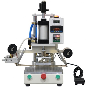 Semi-automatic High Quality <b>Digital</b> Pneumatic Hot Stamping Machine Embossing Hot Stamping Machine for Leather Marking - Product Image 3