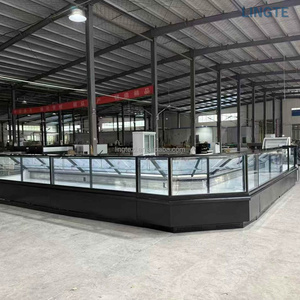 Vitrine Réfrigérée Commerciale en Verre pour Charcuterie, Vitrine Ventilée pour Viandes, Réfrigérateur de Comptoir pour Supermarché et Boucherie - Product Image 6