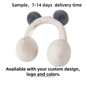 Çocuklar için Sonbahar ve Kış Açık Hava Kullanımı için Moda Sevimli Peluş Kulaklıklar - Product Image 2