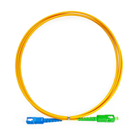 Single Multimode FTTH Fiber Optic Patch Cord SC/LC Connectors 3m SM/SX for Broadband Monitoring Computer Room Network