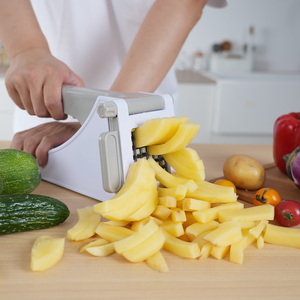 Nhà bếp gadgtes salad công cụ đa chức năng nhựa hành tây tỏi rau vắt tay cắt trái cây thực phẩm Slicer Dicer - Product Image 5