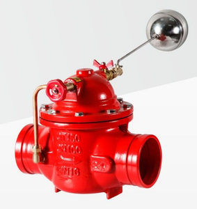 Acier inoxydable 4 pouces rainure réservoir d'eau flotteur robinet à boisseau sphérique contrôle de débit <span class=keywords><strong>hydraulique</strong></span> eau équipement de lutte contre l'incendie accessoire - Product Image 2