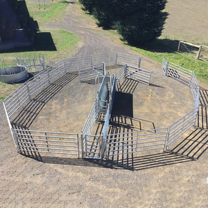 Paneles de Cerca Metálica Galvanizada Ecológica de Seguridad para Corrales de Ganado, de 5 pies x 10 pies, Negros, Móviles, para Uso en Granjas de Caballos, Ovejas y Ganado - Product Image 6