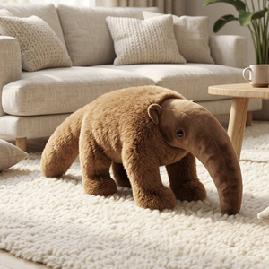 Peluche réaliste Élançon, animal en peluche ultra-réaliste en fausse fourrure haute densité avec bec détaillé, vente en gros, personnalisation, usine OEM ODM, cadeau - Product Image 1