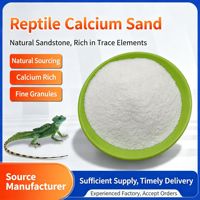 Sable de désert calciumé très vendu pour reptiles : substrat pour dragon barbu, gecko, tortue, scorpion