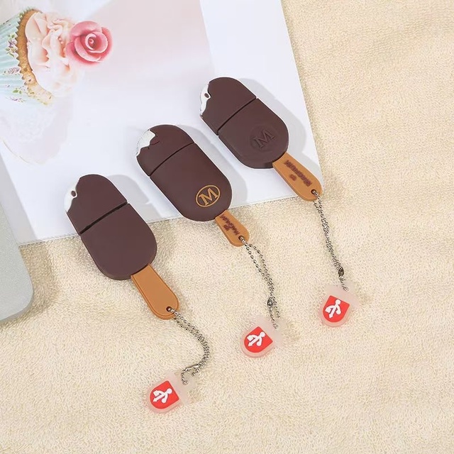 Creative Cute 2.0 16G Ice Cream USB Flash Disk Cartoon Chocolate Shape for Student Use Reward Gifts Usb Flash Drive