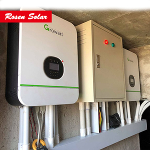 ระบบโซลาร์ไฮบริดออฟกริด 10kw 8kw 6kw 5kw Growatt พร้อมระบบแยกเฟส Growatt SPF 5000/6000/8000/10000 ออฟกริดโซลาร์ - Product Image 6