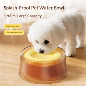 Bol d'<span class=keywords><strong>eau</strong></span> flottant pour animaux de compagnie, anti-éclaboussures, respectueux de l'environnement, en plastique PP, grande capacité, pour chiens <span class=keywords><strong>et</strong></span> chats, intérieur <span class=keywords><strong>et</strong></span> extérieur - Product Image 5