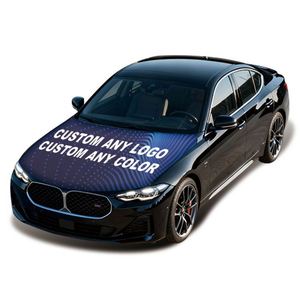 Funda para Capó de Coche Personalizada de Alta Calidad con Impresión por Sublimación, Tela Elástica 100% Poliéster, Bandera para SUV, Camioneta Deportiva - Product Image 1