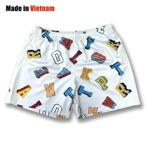 Pantalones cortos deportivos de sublimación de alta calidad al por mayor pantalones cortos de baloncesto de tendencia callejera personalizados - Product Image 1