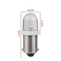Bombilla LED BA9S de 12V con Forma de Sombrero para Luz de Lectura, Luz de Instrumentos