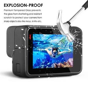 Lente de Cámara Hidrofóbica Anti-Agua Personalizada de Fábrica, Pantalla de Vidrio Templado LCD para Hero6 Go Pro, Resistente al Agua y a los Arañazos - Product Image 4