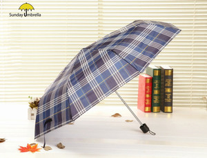 Ombrello Manuale Pieghevole <span class=keywords><strong>a</strong></span> Tre Sezioni per Adulti SUNDAY One 1 Dollar, Ideale come Regalo Promozionale - Product Image 5