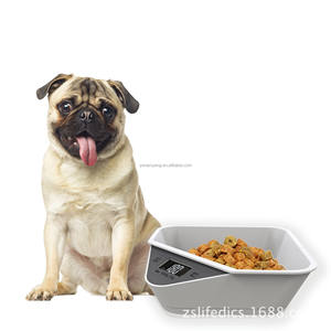 Timbangan makanan elektronik portabel, untuk hewan peliharaan, timbangan digital, timbangan berat makanan hewan peliharaan pintar, mangkuk pakan lambat, anjing dan kucing - Product Image 5