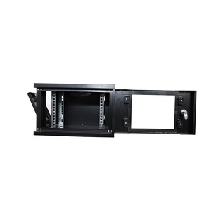 Mini 6U máy chủ Rack với lưới/kính cửa trước và có thể điều chỉnh đường ray kim loại Rack mount trường hợp máy tính với tốt giá máy chủ giá - Product Image 3