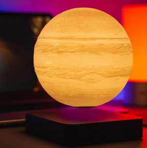 Lampe de chambre d'enfant à lévitation magnétique à changement de couleur (3 couleurs), économie d'énergie, protection des yeux, Jupiter, Mars, Saturne, <span class=keywords><strong>Lune</strong></span>, lumière d'intérieur - Product Image 6