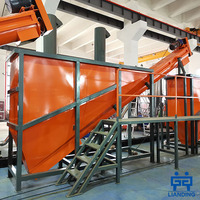 Machine à laver efficace PP PE HDPE LDPE PET recyclage plastique évier flotteur séparant le réservoir de lavage