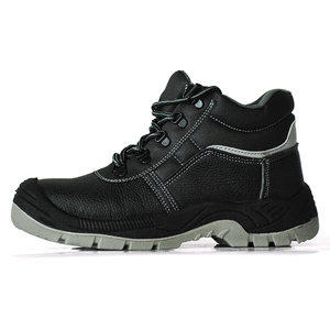 Semelle plate Pompier Travail Souples En Cuir Fabricant D'aliments Travailleur <span class=keywords><strong>Pied</strong></span> Porter Des Chaussures <span class=keywords><strong>De</strong></span> Sécurité - Product Image 4