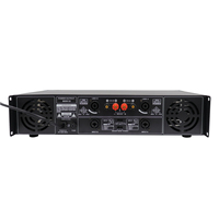 Amplificador de Potencia Estéreo Profesional y Confiable de 2 Canales y 300W*2 Clase AB, Metálico, para KTV y Audio en Casa, Fabricante OEM