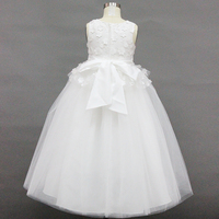 D30602 Robe de soirée pour petite fille, princesse aux fleurs, pour mariage, robes de fête pour filles