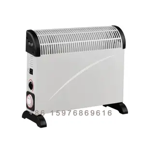 जी एस/सीई 750w 1250w 2000w अनुमोदित बिजली Freestand मंजिल Convector हीटर के साथ टर्बो प्रशंसक