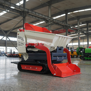 Prix d'usine Mini tombereau chenillé en caoutchouc de 3,5 tonnes avec télécommande pour vignobles, vergers, pentes et fermes - Product Image 5