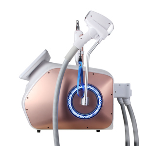 เลเซอร์ไดโอดกำจัดขนถาวรแบบ2 in 1ไม่เจ็บปวดเลเซอร์กำจัดรอยสัก755 808 1064nm Nd YAG - Product Image 5