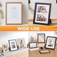 Support de cadre photo en MDF noir de qualité industrielle, pliable, pour production en série