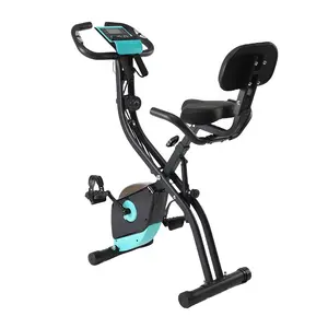 Sport Fitness Equipment Folding Portable Magnetic Indoor Exercise Bike For Home Use