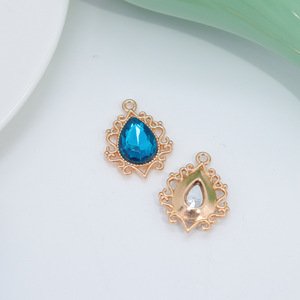 Colgante de piedras preciosas exóticas que conserva el color electroforético de aleación qixian con collar de horquilla simple pequeño de alto grado - Product Image 3