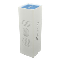 Boîte cadeau rigide personnalisée à couvercle rabattable, boîte d'emballage en carton rouge de luxe avec doublure en satin pour cosmétiques, bijoux, parfums, vente en gros