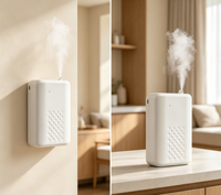 Diffuseur d'huiles essentielles pour téléphone portable, à suspendre au mur ou à poser sur le bureau, adapté aux petits espaces.
