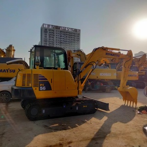 Excavatrice Komatsu PC56 d'occasion de haute qualité, 5,6 tonnes, modèle populaire du Japon, en bon état de marche, en stock - Product Image 6