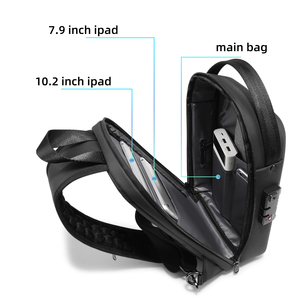 FENRUIEN hommes petit sac coque dure sangle unique sacs à main épaule <span class=keywords><strong>2022</strong></span> concepteur étanche poitrine sacs de messager - Product Image 6