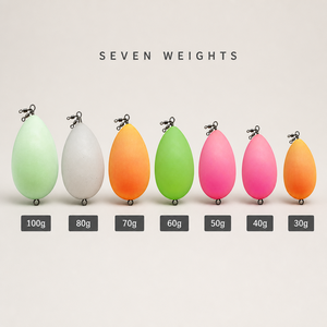 Flotteurs de pêche en mousse EVA en gros avec émerillon rotatif 30g à 100g, haute visibilité, longue portée, pour la pêche en mer, flotteur de pêche OEM ODM - Product Image 4