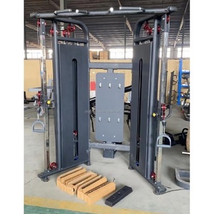 FTS Glide mesin kabel <span class=keywords><strong>Trainer</strong></span> fungsional, peralatan kebugaran Gym stasiun Multi fungsi katrol dapat diatur ganda - Product Image 3