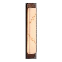 Applique murale noire en plâtre, nouveau style chinois, moderne du milieu du siècle, inspirée du Zen, LED avec variateur d'intensité, pour salon, chambre à coucher, chevet