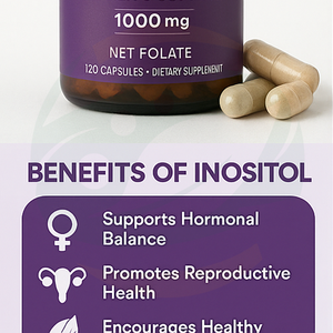 อาหารเสริมสุขภาพฉลากส่วนตัวแบบ OEM แคปซูลไมโอ-ไอโนซิทอล แคปซูลไอโนซิทอล ดี-ไครโอ-ไอโนซิทอล แคปซูลดี-ไครโอ-ไอโนซิทอล - Product Image 3