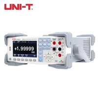 UNI-T UT805A+ Multimeter Digital Rentang Otomatis 200000 Hitungan Layar LCD TFT 4.3" 5k Rdgs/s 10k Catatan Data Presisi Tinggi Benchtop