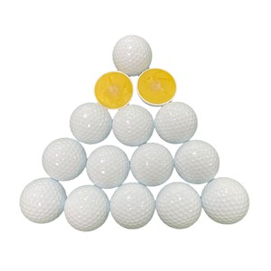 Pelotas de Golf Nuevas de Doble Capa de Caucho Sintético PU, Grado Competición, Alto Rendimiento, Vuelo Estable, 332 Hoyos, Impresas - Product Image 5