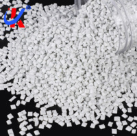 Granulés de résine PBT vierge 100% pur blanc, PBT GF15 FR V0 V2, à haut débit MFI, pour le moulage par injection de pièces à parois fines