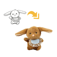 Grosir Gantungan Kunci Boneka Kelinci Baru Bahan Katun PP, Hadiah Ulang Tahun, Kenang-kenangan Acara Pernikahan