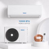 Солнечный кондиционер PV Direct Drive 12000 BTU, гибридный инверторный настенный сплит-система для охлаждения и обогрева, DC 80-380В, AC 110-240В, CE RoHS