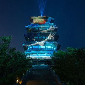 Custom Immersive Building <strong>Light</strong> Show With RGB &amp; Laser <strong>Lights</strong> IP65 Waterproof AI Remote Control For Large Urban Projects - Product Image 4