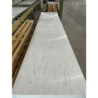 Prix d'usine, grande dalle de marbre artificiel Dupont 3660*760*12mm, joint sans soudure, surface solide 100% acrylique pure pour plan de travail